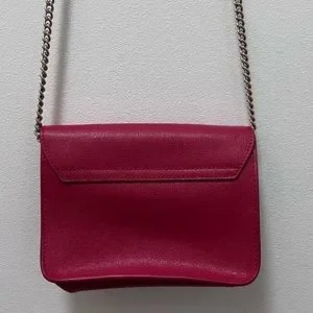 Furla Red Crossbody Bag on a Chain - Picture 6 of 6